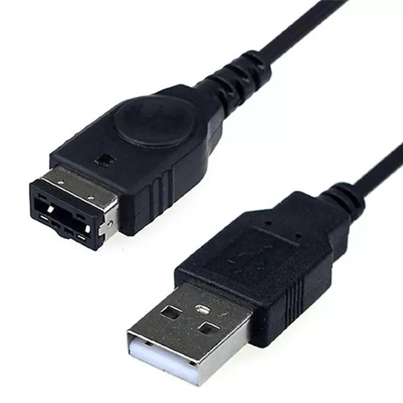 1PC Black USB Charging Advance Line Cord Charger Cable for/SP/GBA/GameBoy/NS/DS Hot sale