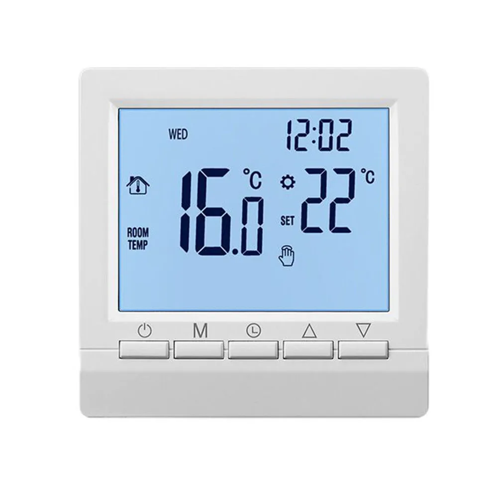 

Цифровой регулятор температуры, комнатный термостат, терморегулятор, регулятор температуры в помещении, детали для обогрева комнаты с ЖК-д...