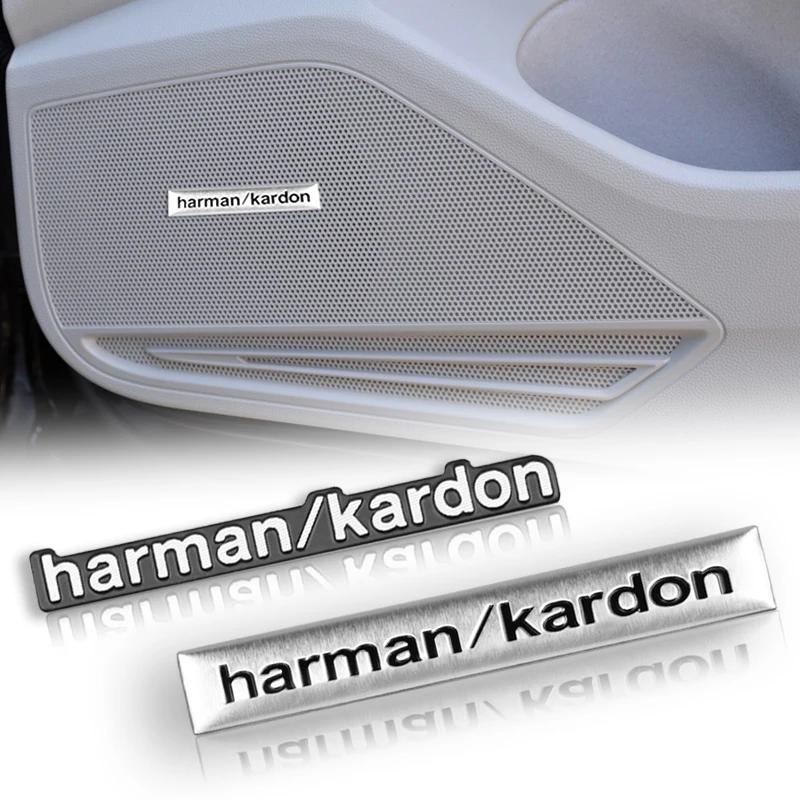 10 шт. Автомобильная аудиоколонка 3D Harman Kardon украшение-эмблема Sticker для BMW E46 E90 F30 E39