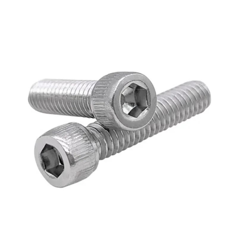 Болт шестигранный M3 M4 M5 M6 M8 шаг 0 35 5 75 1 304 из нержавеющей стали