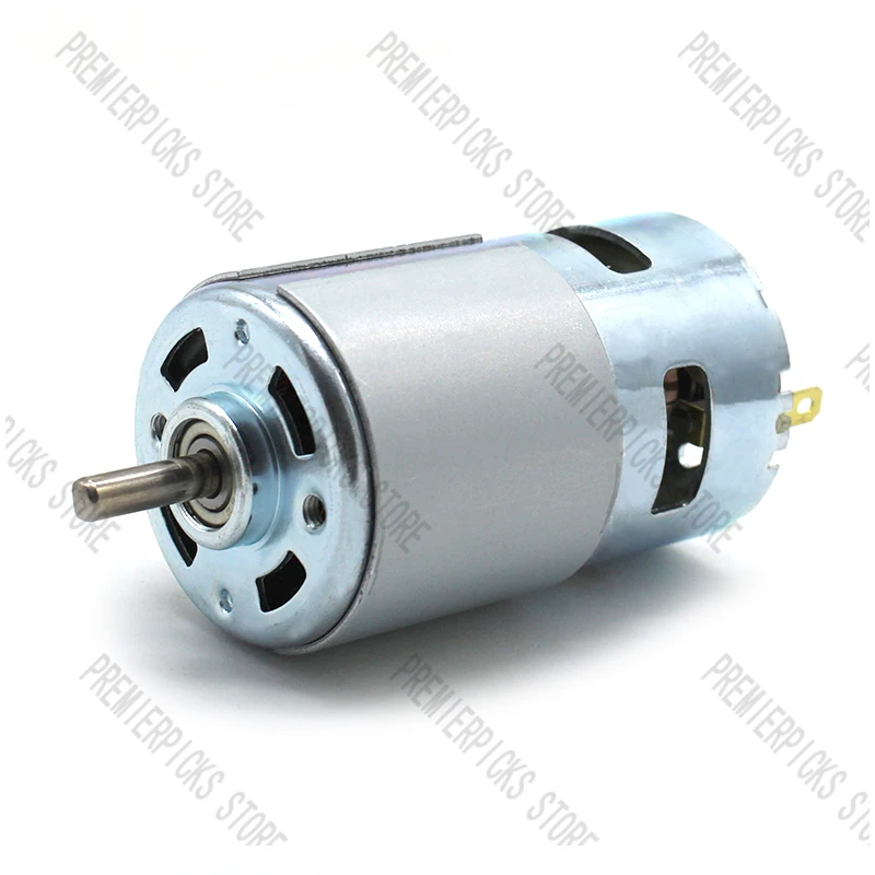 Двигатель 775 двигатель постоянного тока с D-образным валом высокая скорость и