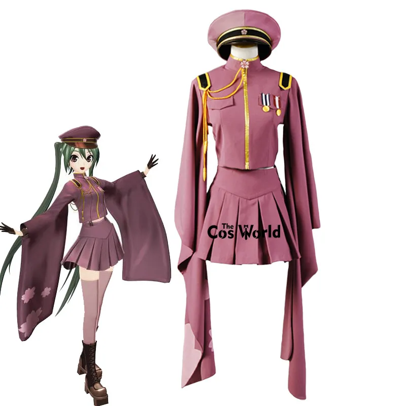 Senbonzakura Miku кимоно униформа наряд аниме настроить косплей костюмы |
