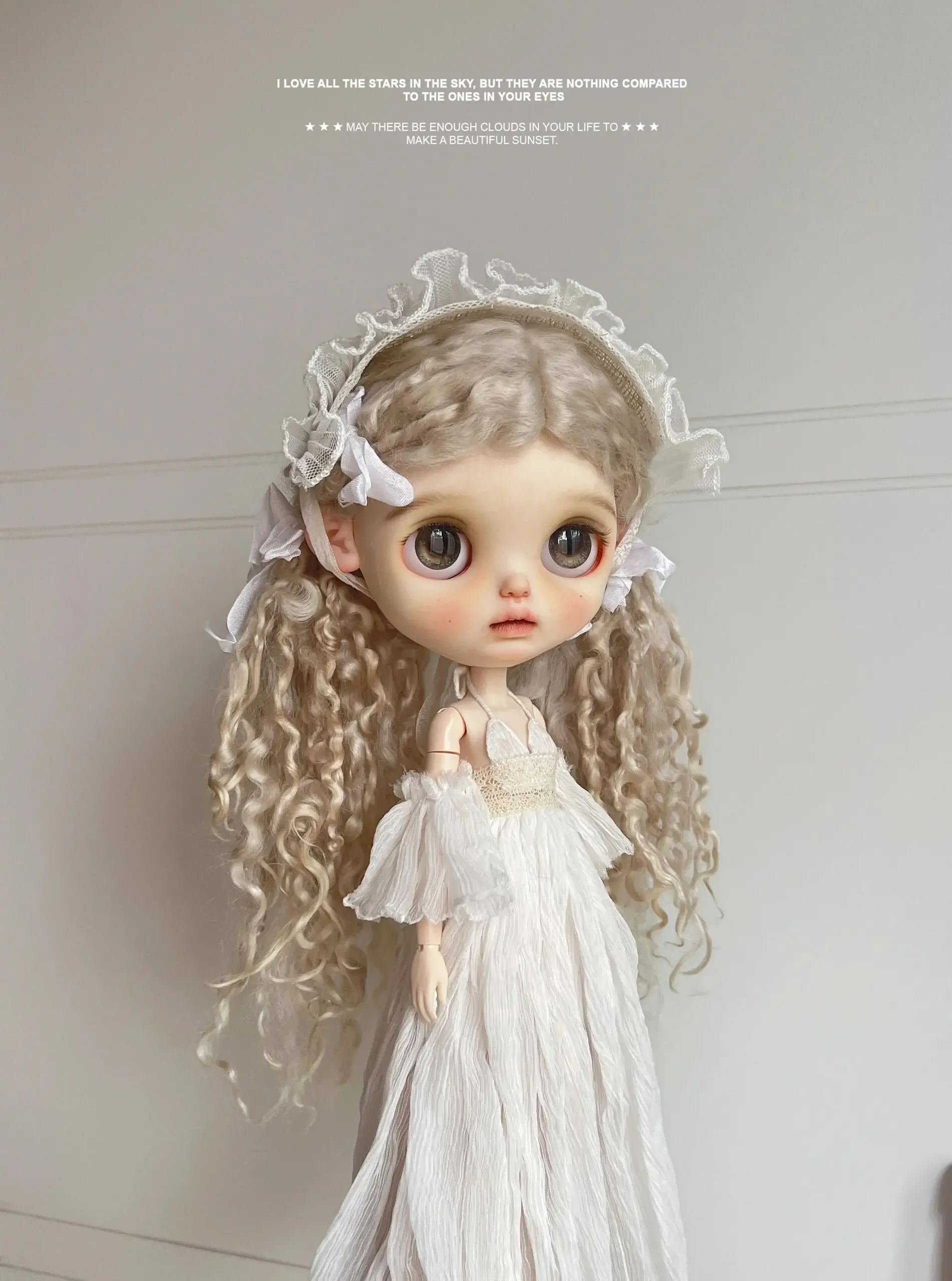 Одежда для кукол ICY DBS Blyth 30 см 1/6 OB24 Новинка Azone великолепное белое платье