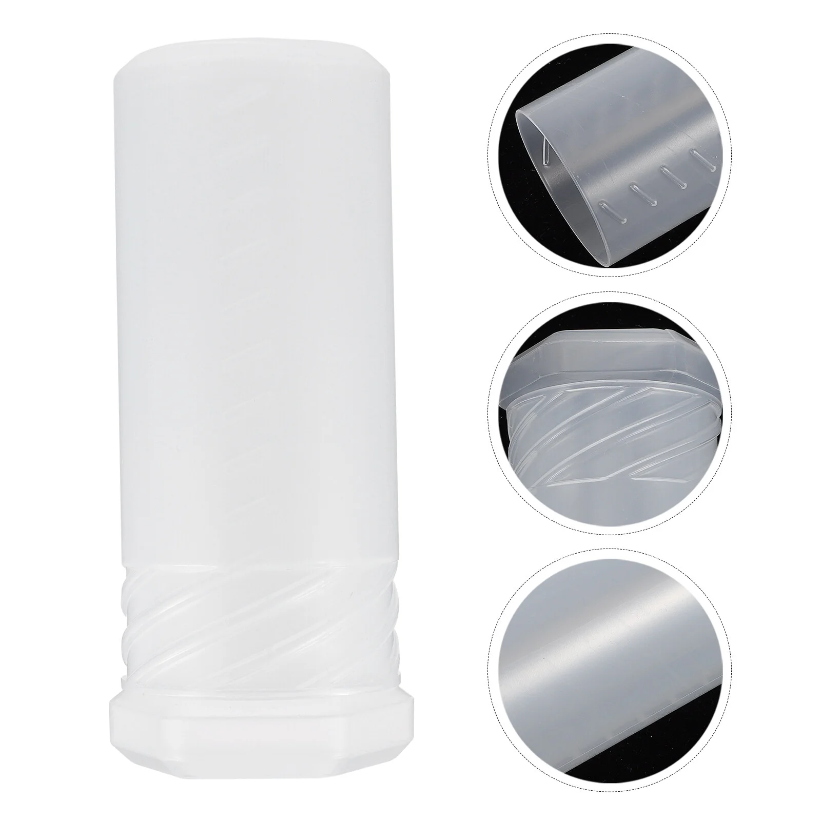 

2pcs Plastic Shaving Brush Cases Holders Fit for Most of Shaving Brushes
