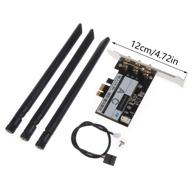 

BCM94360CS BCM94360CSAX Wifi Airport Card 802.11ac for Macbooks Pro A1425 A1502 A1398 Bluetooth-compatible4.0