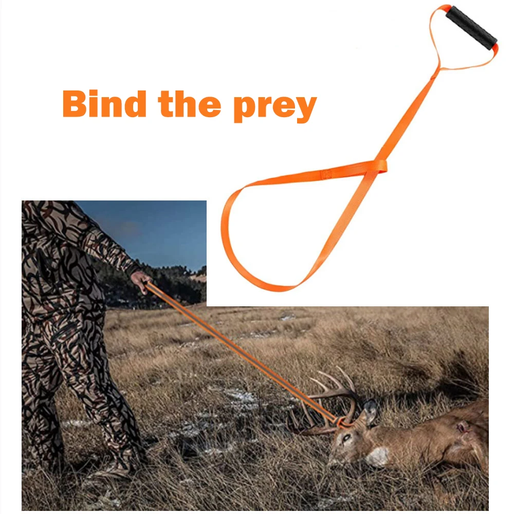 

hunting accessories Deer rope outdoor hunting Deer horn rope1Pcs pull handle prey drag strap deer hunting hunting fox