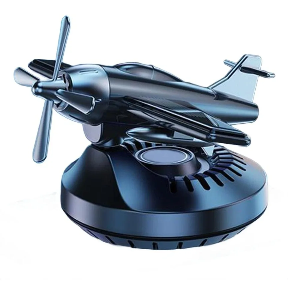 

Автомобильные солнечные украшения в виде самолетов, вращающиеся на 360°, украшения для центральной консоли автомобиля, аксессуары для декора салона автомобиля