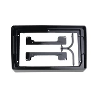 2din uv black dash mount kit adapter car fascia frame panel for 2011 fiat viaggio dodge dart 2012 2016 car fitting kit dvd frame