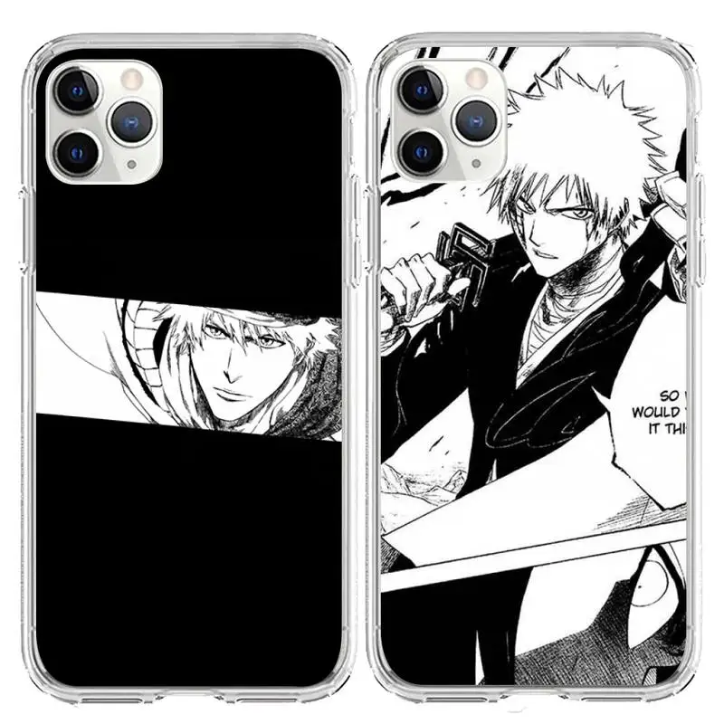 Отбеливающий комикс чехол для телефона Iphone 7 8 Plus X Xs Max Xr 11 12 13 Mini Pro SE2 прозрачный