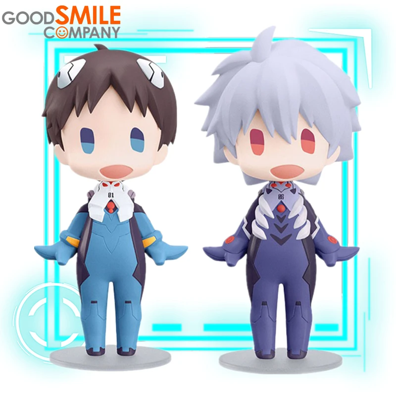 

HELLO Good Smile Original GSC NEON GENESIS EVANGELION EVA Nagisa Kaworu Ikari Shinji Action Figure Doll Model Toy Christmas gift