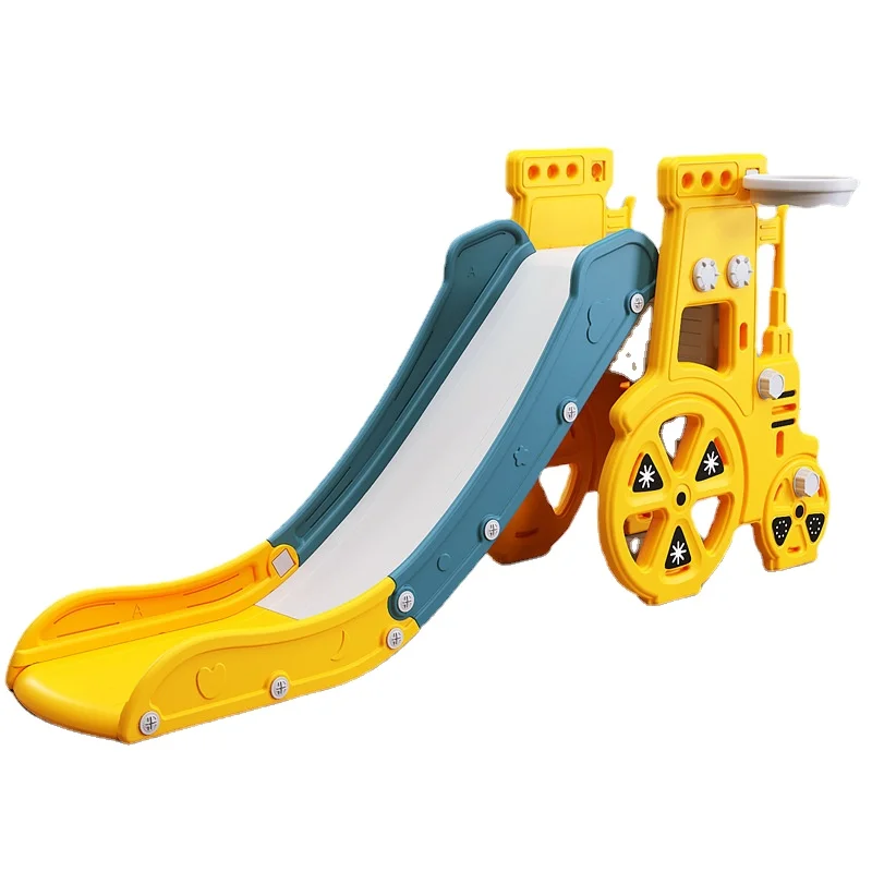 

Children's indoor slide home small amusement park thickening and lengthening slide slide foldable