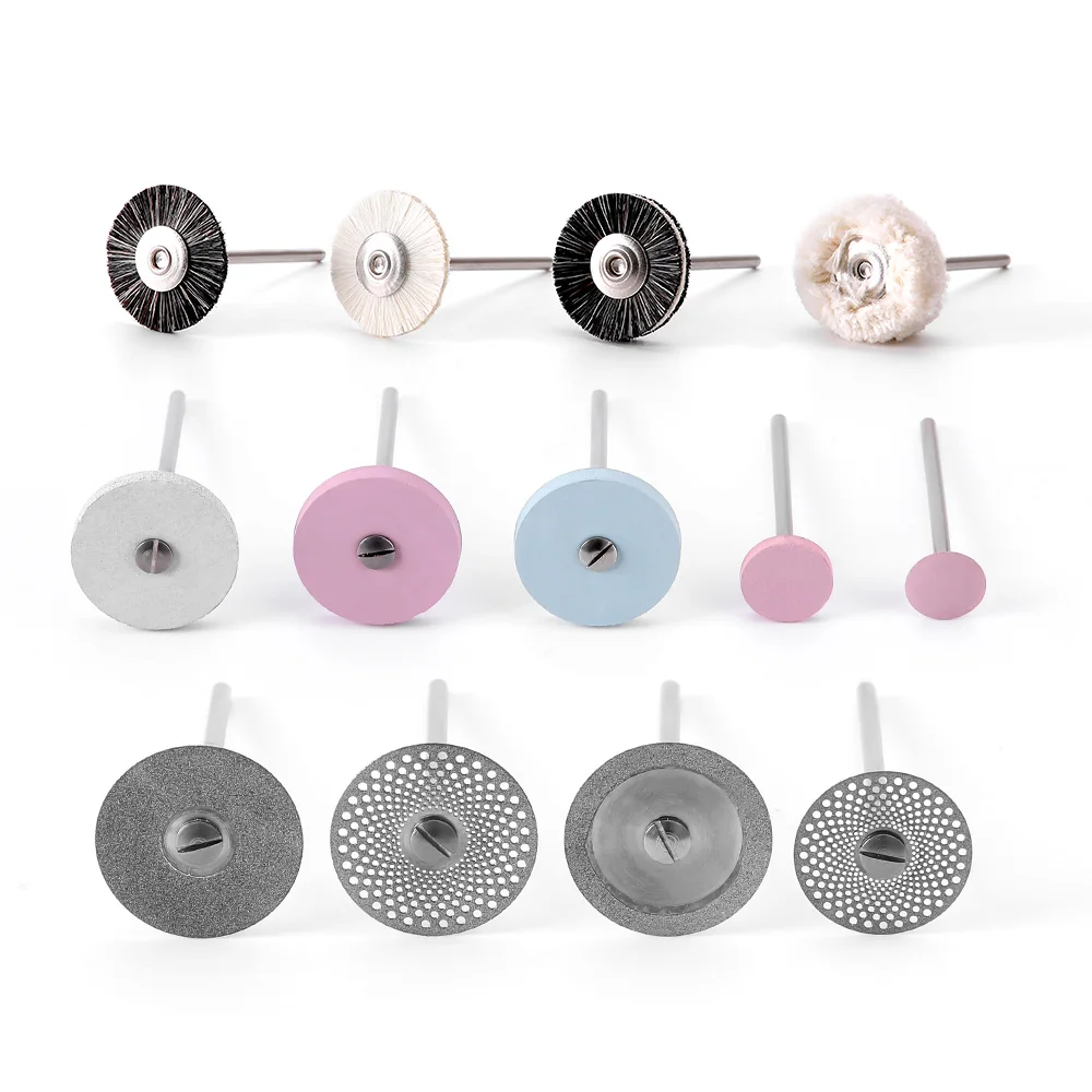 Набор для полировки зубов и керамики AZDENT 35 шт./коробка диаметр хвостовика 2 мм -