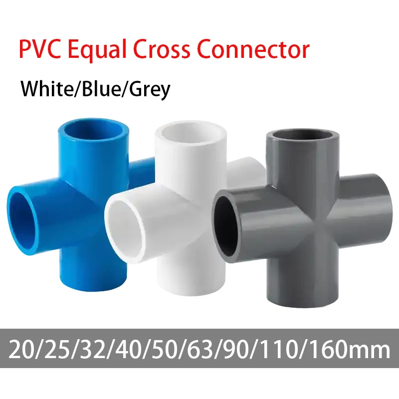 Соединитель для садовой системы полива 1-10 шт. 20/25/32/40/50/63/75/90/110/160 мм