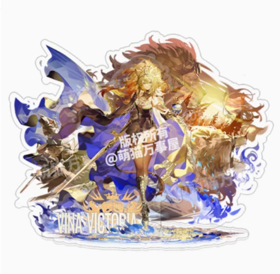 Аниме-игра Arknights Vina Victoria фигурка-подставка акриловая модель тарелка коллекция