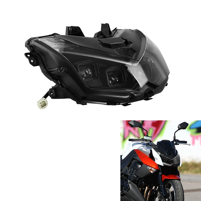 Светодиодная фара в сборе подходит для Kawasaki Ninja Z1000 2010 2011 2012 2013