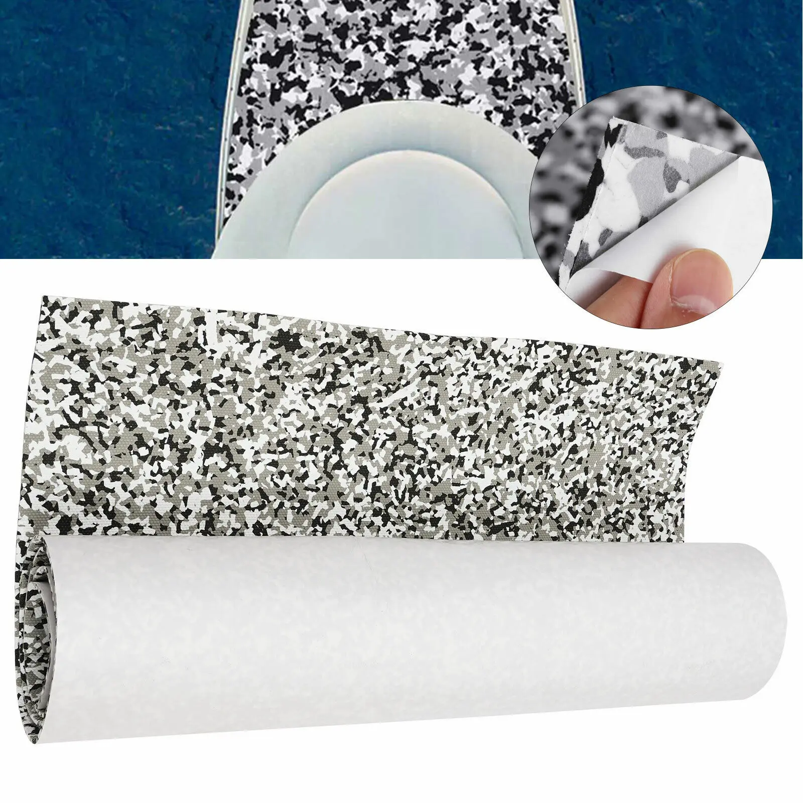 

EVA Foam Boat Yacht Flooring Decking Sheet Marine Gray Camo Non-slip Carpet