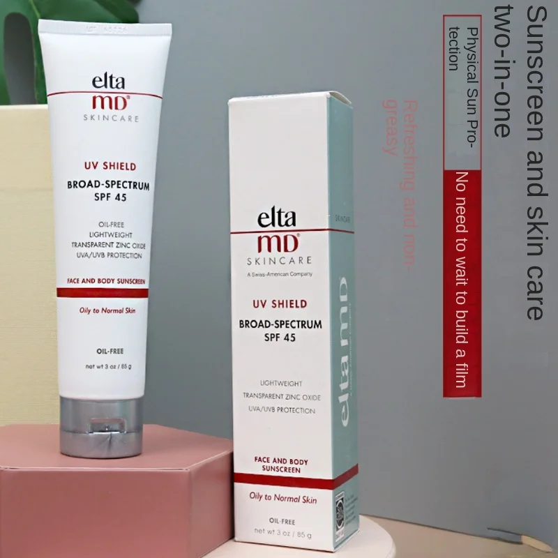 

Spot 85g Elta MD UV Sunscreen Eltamd Cleansing Facial Skin Care SPF 45 Antioxidant Isolation Sunscreen Blocks The Whole Body