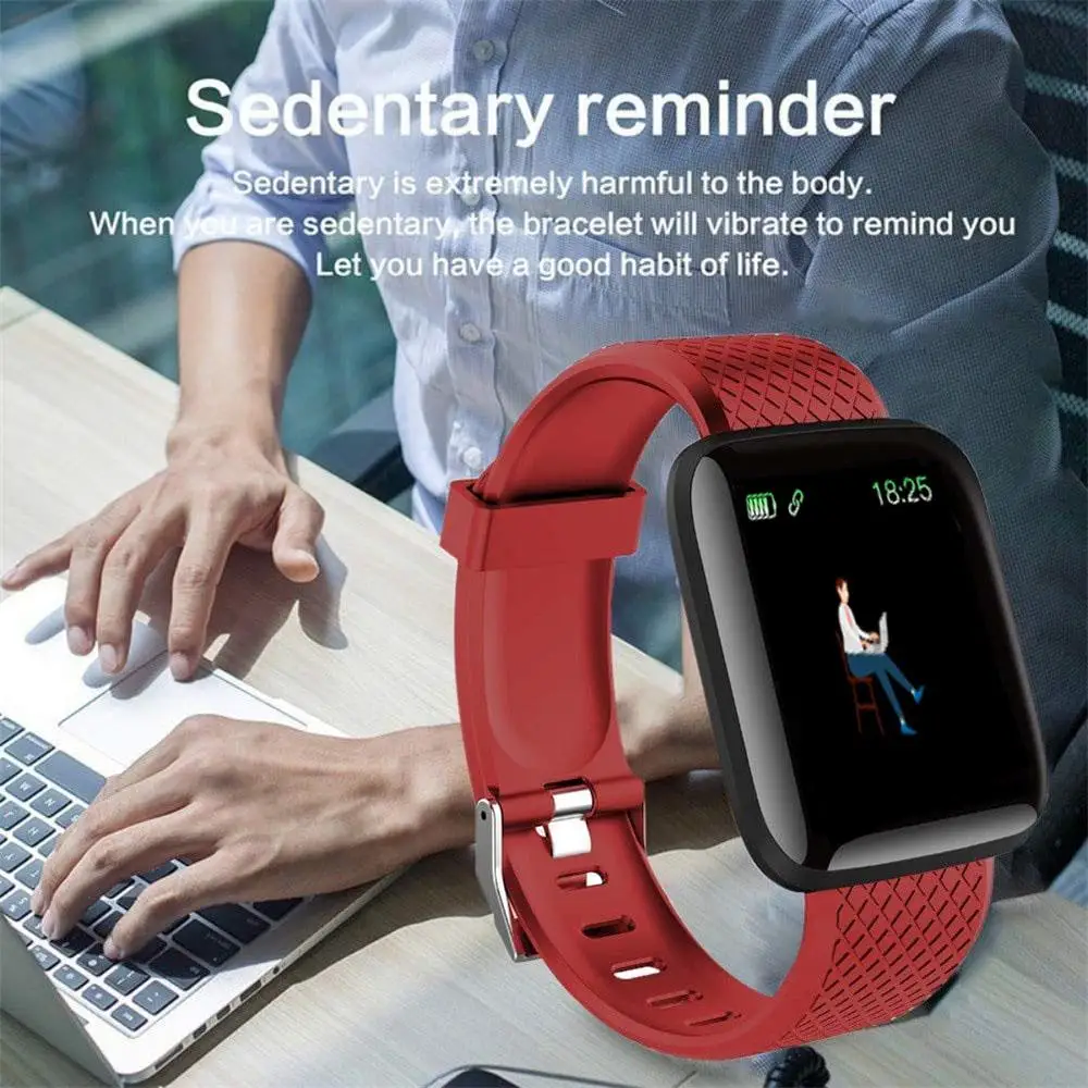 

D13 Smart Watch Women Men 2023 Heart Rate Smartwatch Wristband Sports Watches 116 Plus Band Waterproof Smartwatch Android A2 B57