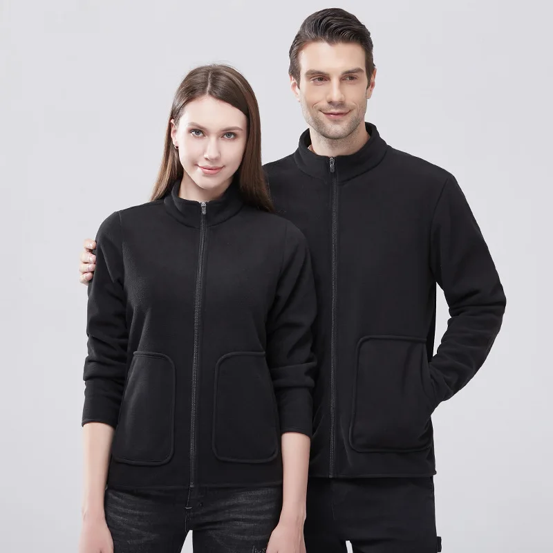 Couple Autumn Coat Winter Women Fleece Jacket Thickened Jacket Liner Warm Cardigan Hoodies Fashion Ladies Luxury Fall Outfits