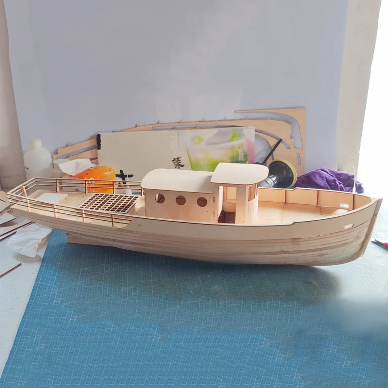1/20 деревянная модель лодки NAXOS комплект рыболовной Nalan Fishing сделай сам ручная