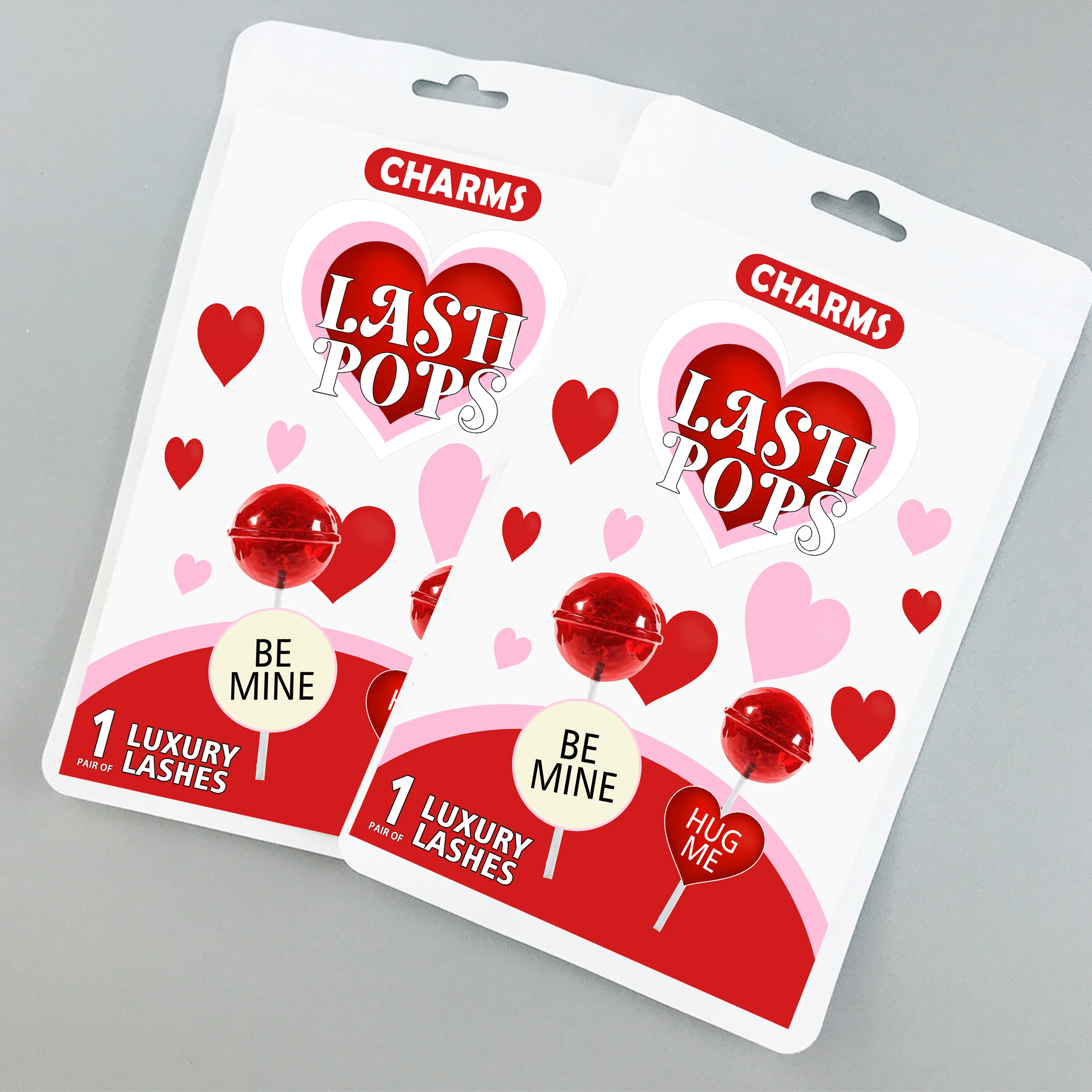 

4.5inches X 7.5inches Pink Black White Zip Lock Packaging Resealable Eyelashes Storage Bag Pouch Cosmetic Box For Wholesale