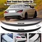 Автомобильный спойлер для заднего багажника, распределитель губ для Mercedes W117 C117 CLA CLA45 AMG CLA180 CLA200 CLA220 CLA250 2013-2018, спойлер для заднего крыла