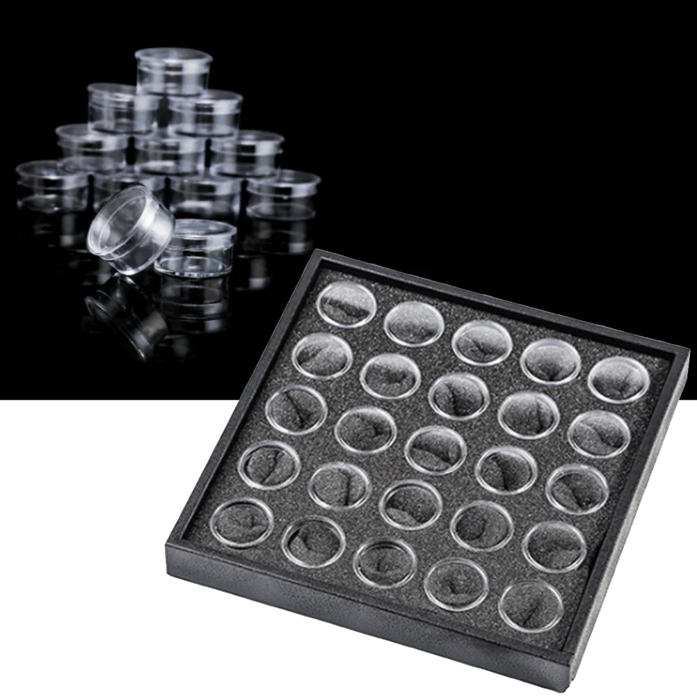 

1Pc 25 Grids Painting Storage Containers, Beads Storage Case Bead Storage Containers for DIY Crafts Nail Diamonds, Jewellery,