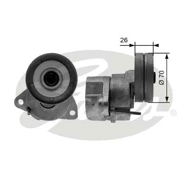 

T38154 подшипник натяжителя генератора переменного тока (шест) ASTRA F G H VECTRA A B CORSA B COMBO ZAFIRA 1,4 1.6i 1.0i 16