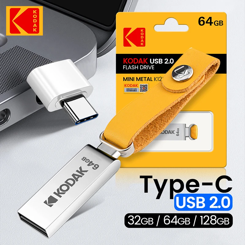 

Флеш-накопитель KODAK USB3.1, 64 ГБ, 64 ГБ, 64 ГБ