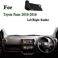 for 2010 2016 toyota passo x sette ngc3 kgc3 dashmat dashboard cover instrument panel insulation sunscreen protective pad