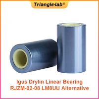 trianglelab igus drylin linear bearing rjzm 02 08 lm8uu alternative for reprap anet a8 prusa i3 3d printer3d printer