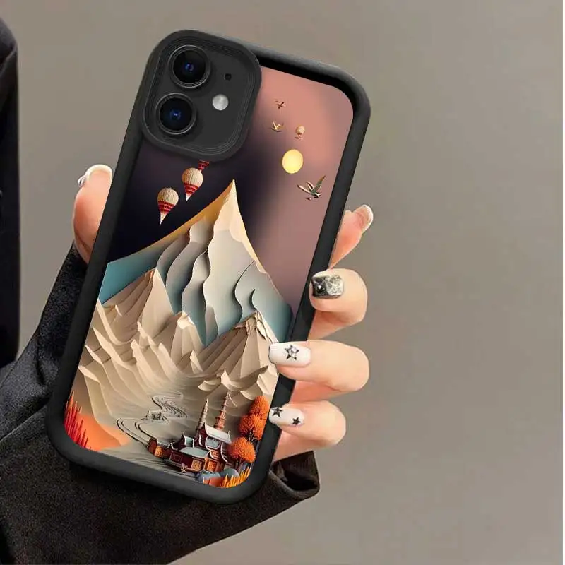 Чехол IP11 для телефона с изображением мечтательных пейзажей неба глаз лестницы