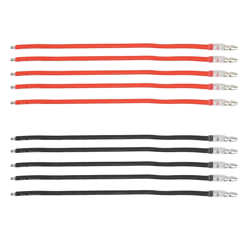 

Силиконовый провод 16awg с штекером 4,0 мм, 10 см, для щеточного соединительного кабеля двигателя 380 390 540 550 775 795, 10 шт.