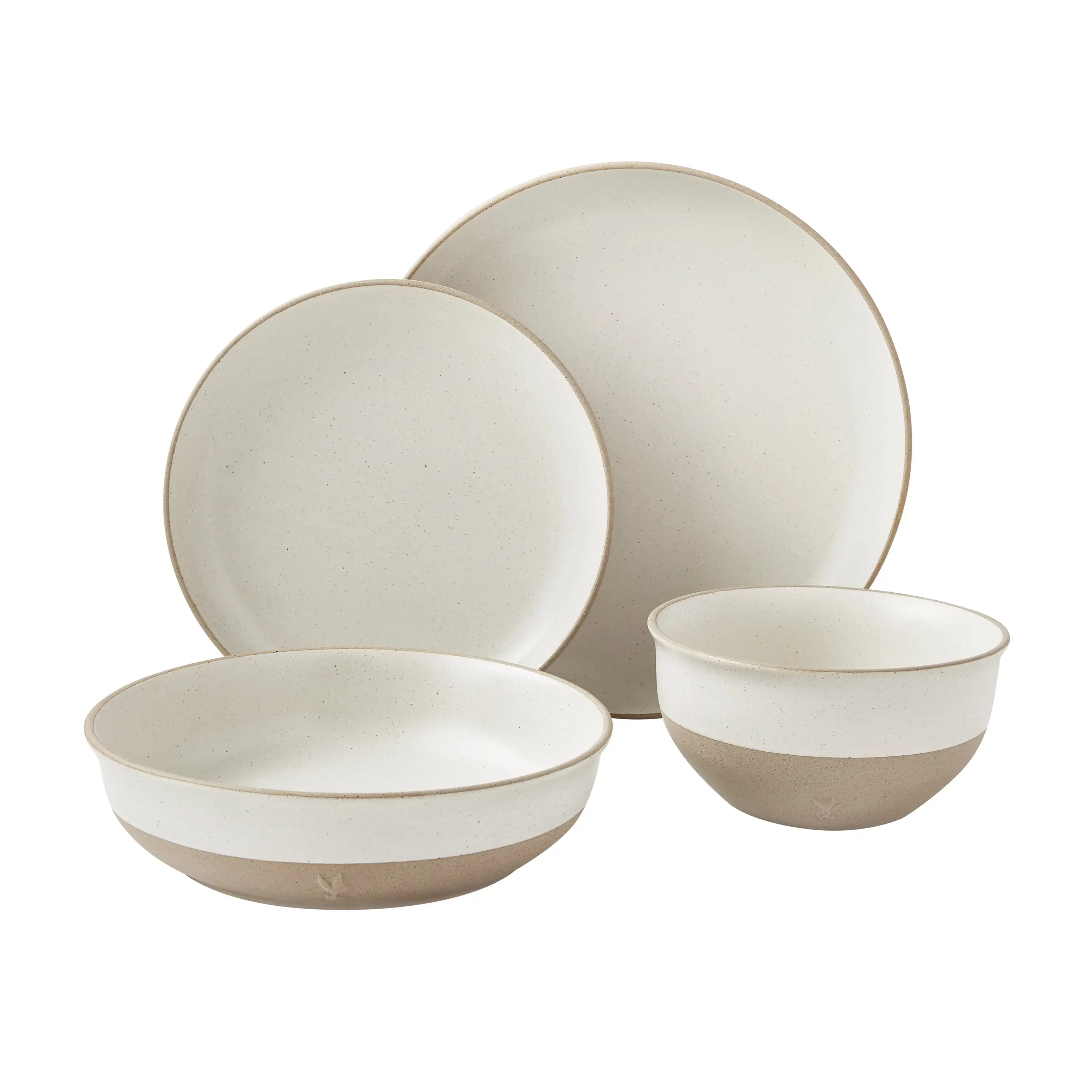 

Cream 16-Piece Dinnerware Set by Marrs