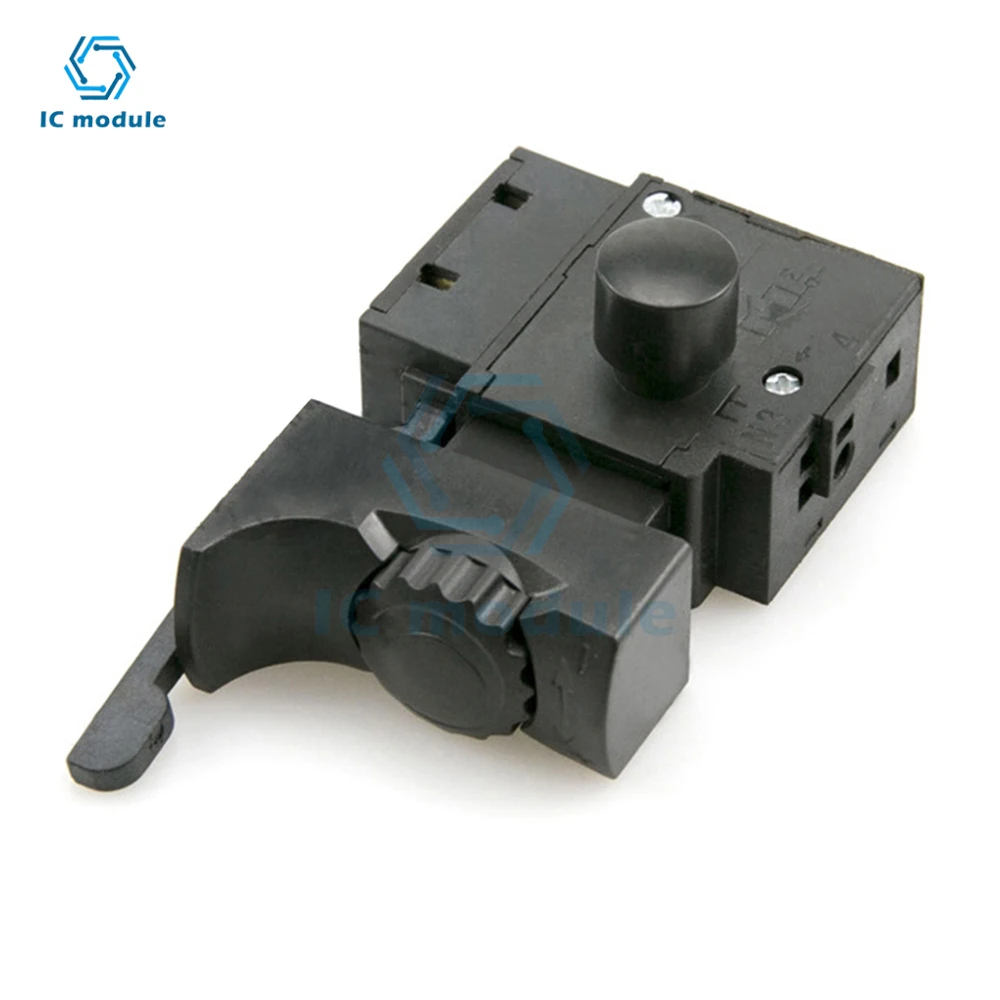 

Устройство для блокировки электроинструмента, устройство для регулировки скорости электродрели, переключатель 6(6), 250 В, 5E4, 1 шт.