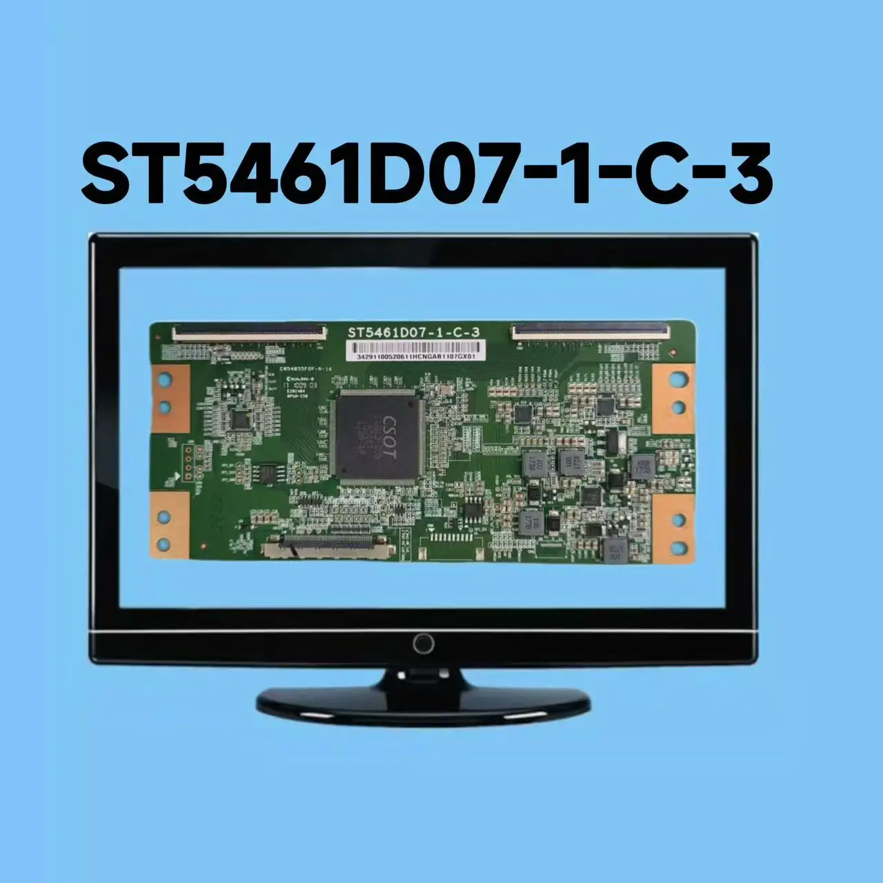 Фото ST5461D07-1-C-3 Плата T-CON для TCL D55A630U Hisense LED55E5U 55K300UD Changhong и другой ремонт и замена 55-дюймового телевизора №1