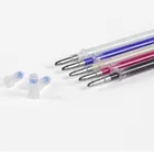 100 шт. тонкий стержень тканевый маркер термическая стираемая ручка заправка ткани кожи отметка исчезающая при высокой температуре ручка швейный инструмент UY8