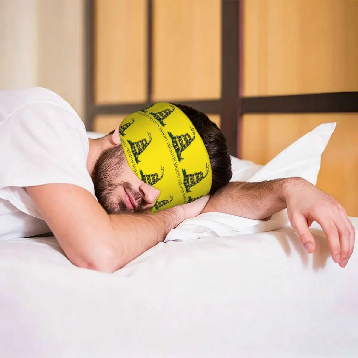 Маска для сна Gadsden Don't Tread On Me Flag, светонепроницаемая, портативная, для девочек и мальчиков, для дома, сна, вечеринок, повязка на глаза. (art.: 3920dce03565c) - 3920dce03565c
