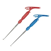 multi function fish hook extractor knot tying stainless steel safety rapid deep throat hook remover decoupling device
