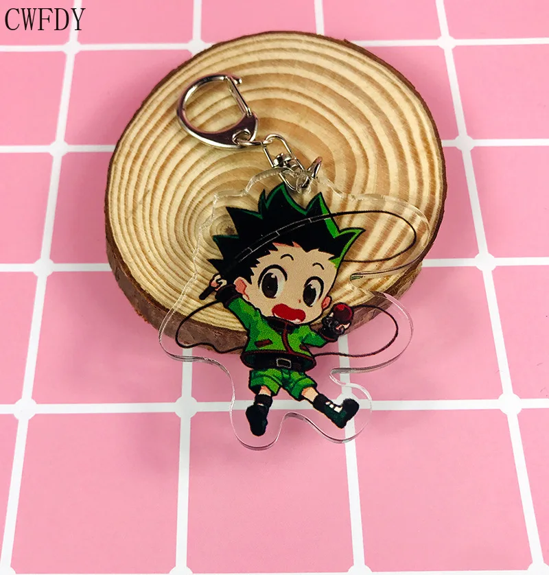 Аниме Hunter X брелок Hisoka Morow Killua Zoldyck Gon Kawaii акриловая фигурка подвеска - купить по