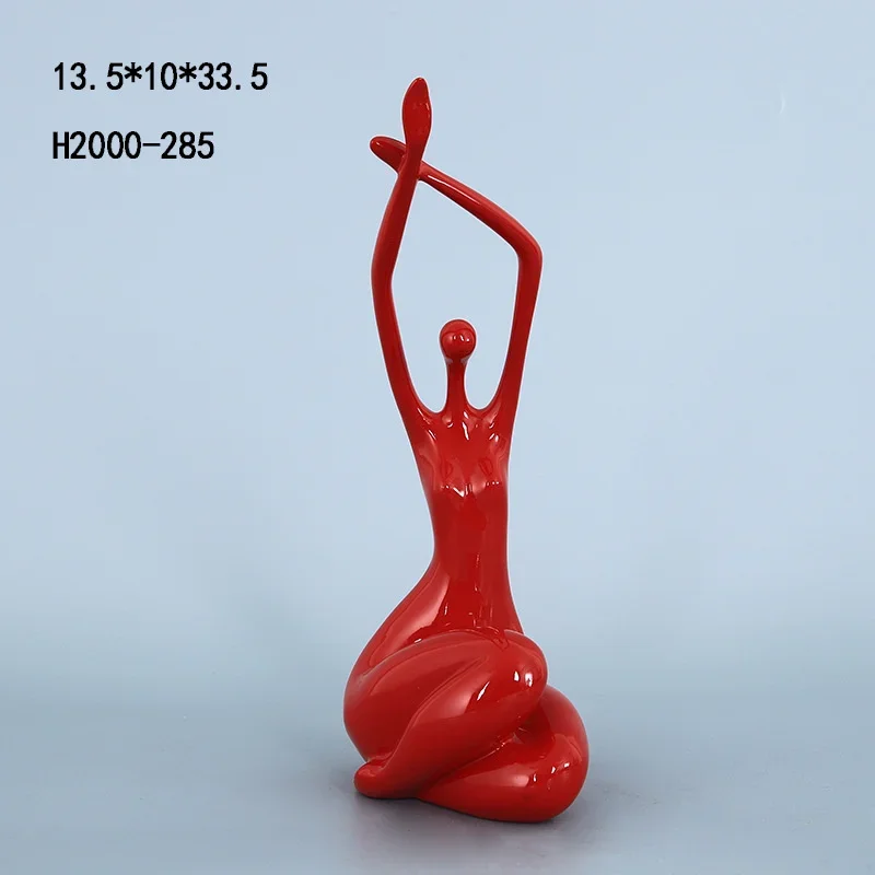 

Абстрактная женская скульптура из полирезина