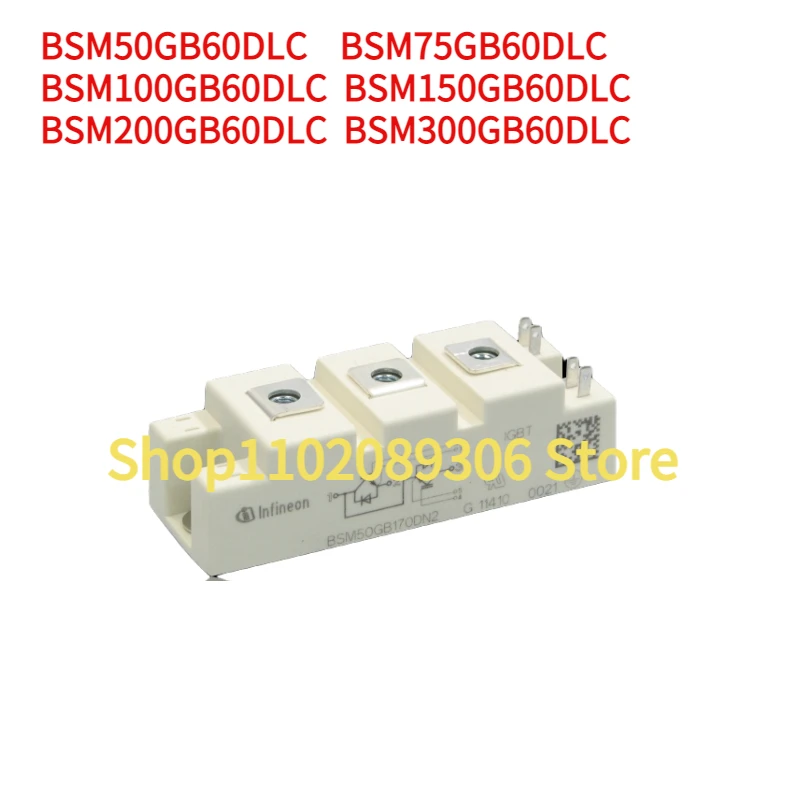 Круглый тиристорный модуль InfineonIGBT BSM50GB60DLC BSM75GB60DLC BSM100GB60DLC BSM150GB60DLC BSM200GB60DLC BSM300GB60DLC