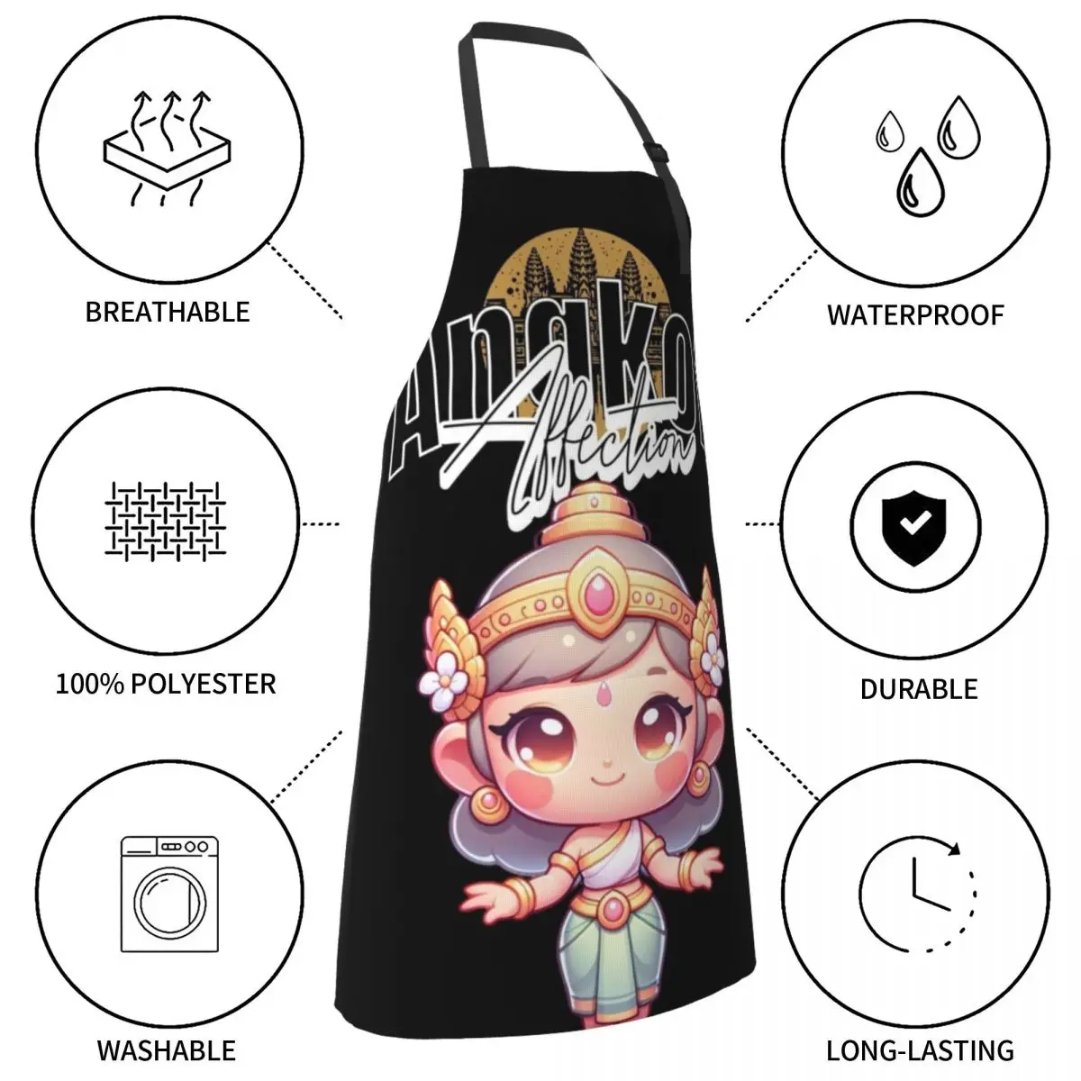 Фартук для официанта с карманами