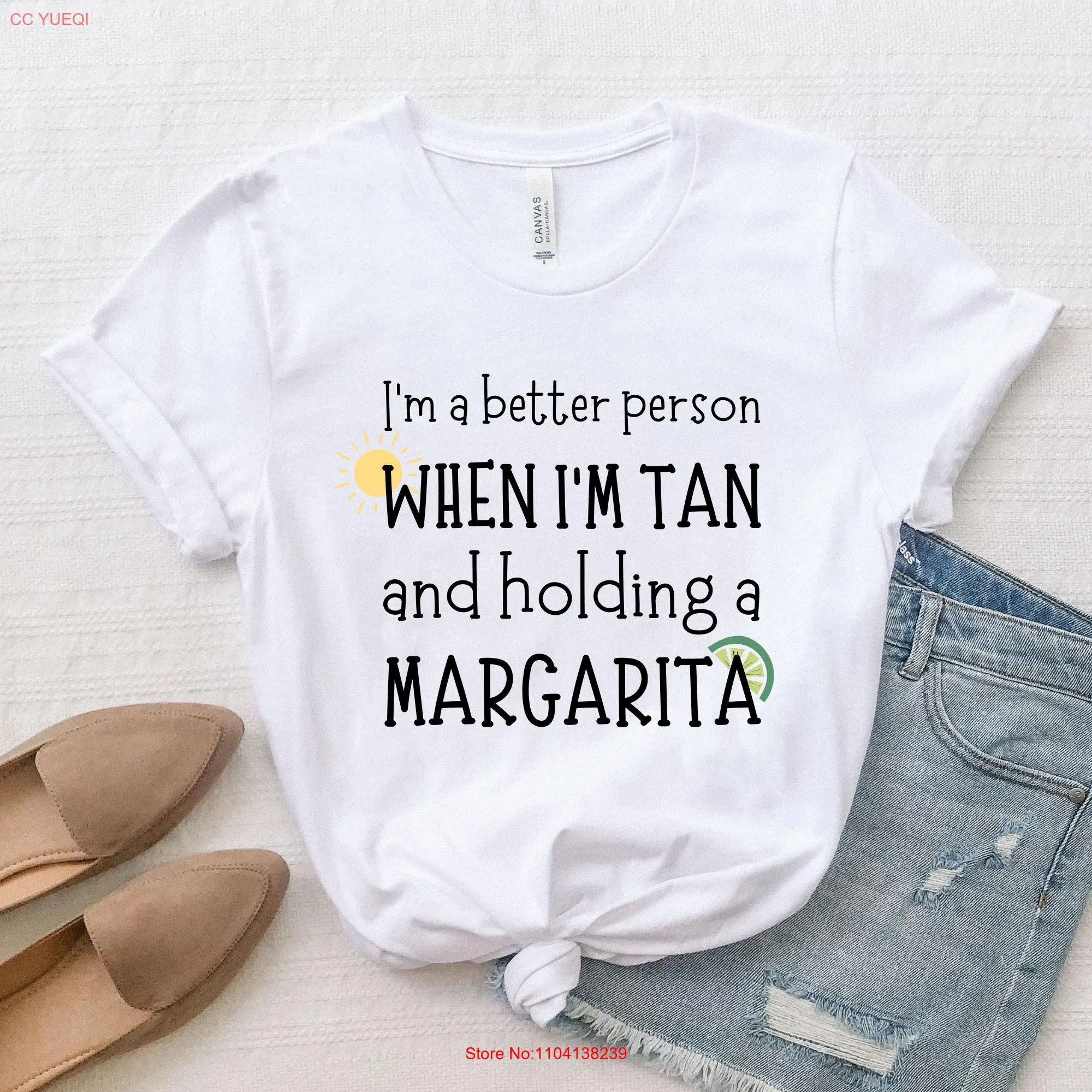 Футболка Я лучшей человек когда загар и держит Маргарита I Need Drink Alcohol Lover