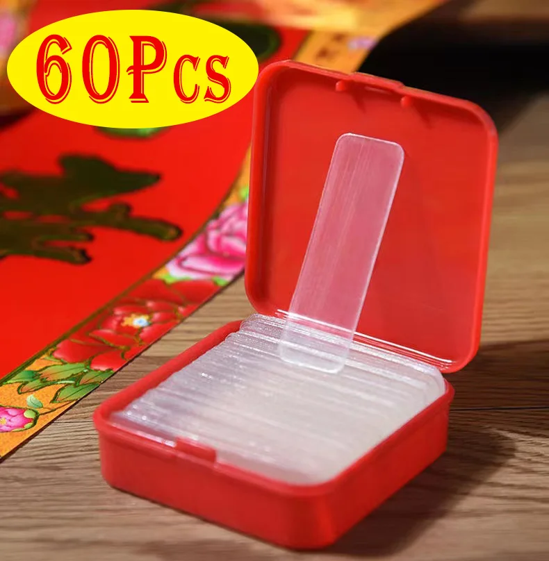 

60 шт., сверхпрочная двусторонняя клейкая нано-лента