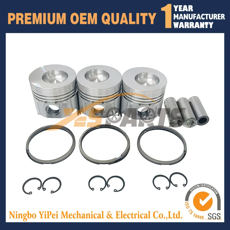 Ремонтный набор для Yanmar 3TN84 3TN84L 3TN84-RBA