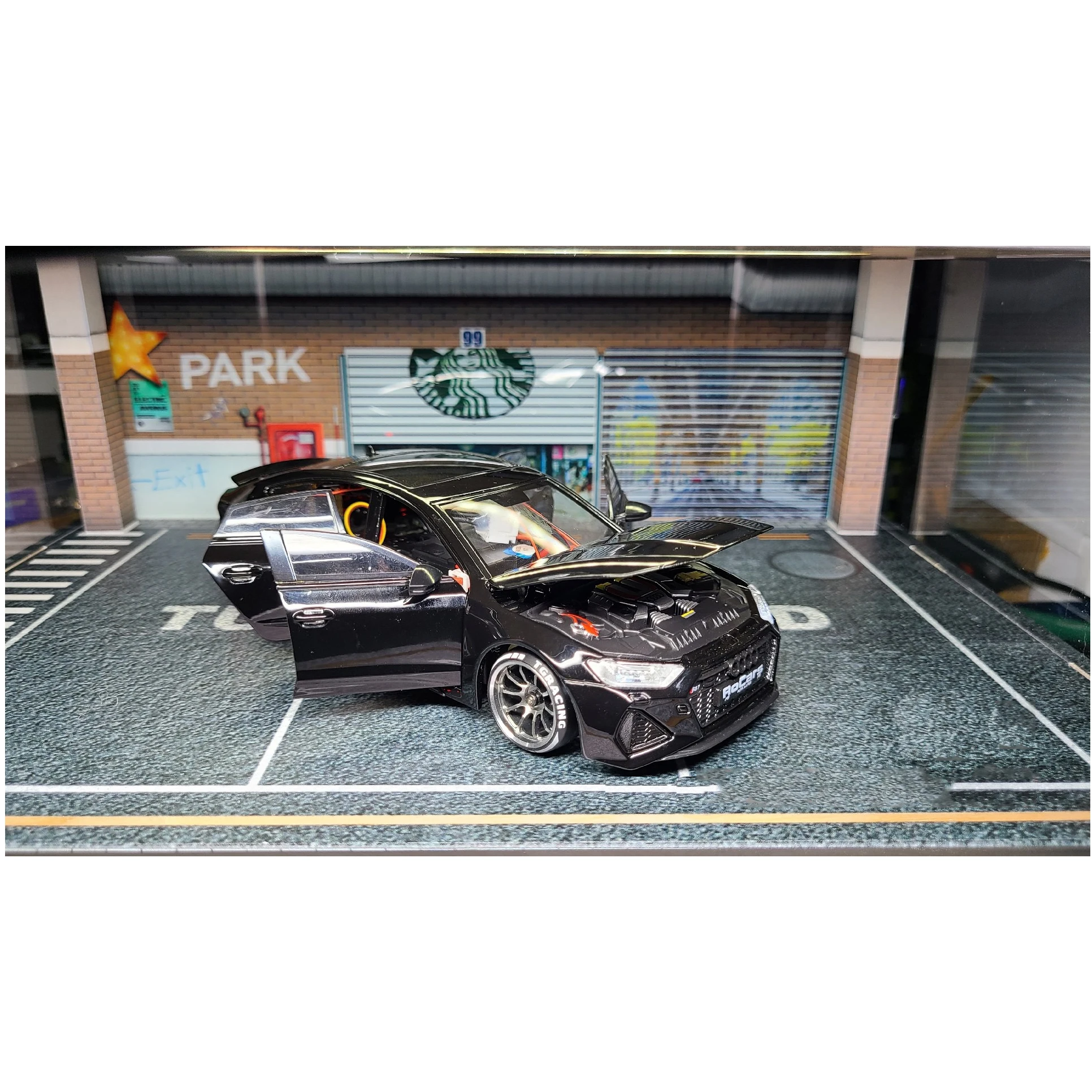 1/28 RC WLtoys K969 30 км/ч гоночный автомобиль для дрифта корпус автомобиля из черного