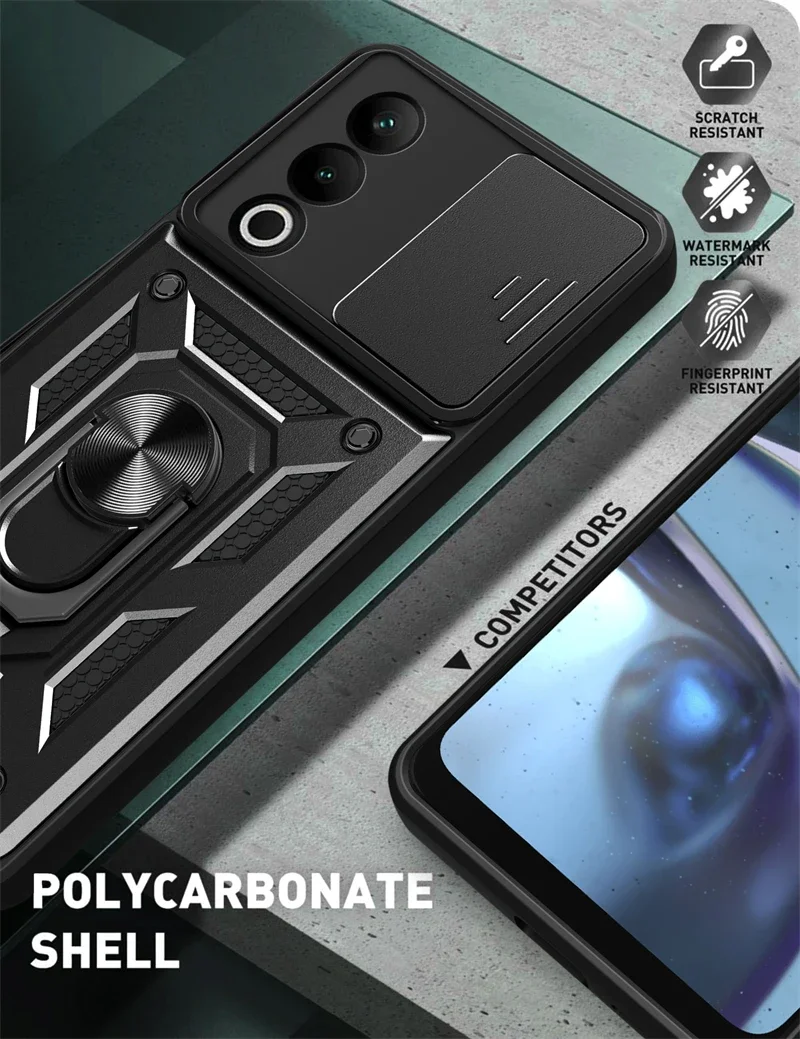 Armor Funda для OnePlus Nord CE 4 Lite CE4 5G чехол слайд-защита объектива One Plus NordCE4 кольцевой