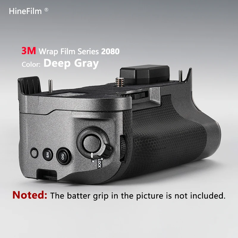 Фото Hinefilm Skin для камеры Fujifilm VG-XH, крышка для аккумулятора, наклейка на кожу для камеры Fujifilm X-H2 X-H2S, наклейка на аккумуляторную ручку №2