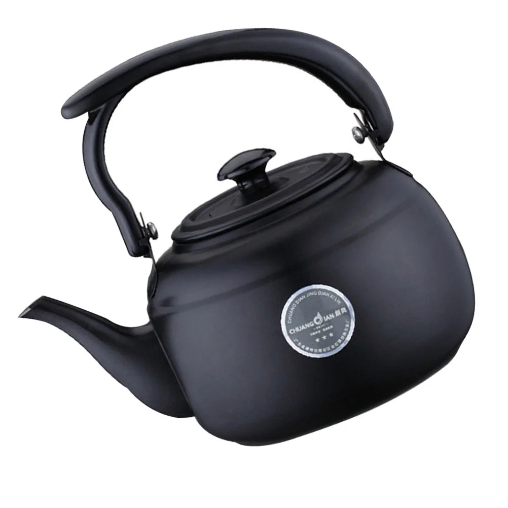 

1L Tea Kettle Alcohol Stovetop Safe Teapot Teakettle with Infuser and Handle